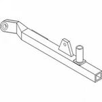 AT30151 Part Lower Lh Front Pull Arm Telescoping Style Fits John Deere Tractor New. Price: $435.99.