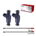Fuel Injector With Wiring Harness 4 Holes 2PCS 0280156208 Compatible New. Price: $34.01.