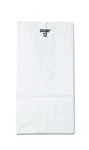 Duro 51032 #12 Paper Bag White 7.06" X 4.5" 13.75" - 50/CS New. Price: $24.99.