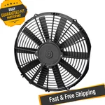 Spal 30100399 13" Pusher Style Low Profile 1032 Cfm Electric Fan New. Price: $104.66.