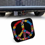 Beabes Auto Hitch Cover For Trucks Peace Symbol, 2"X2" Inch, New. Price: $15.99.