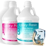 Epoxy Resin Crystal Clear Art 1 Gallon With Pump Kit Regular, New. Price: $79.66.