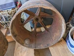 Mccormick Deering Farmall F12 F14 Flat Belt Pulley 2942-DA Tractor Used. Price: $150.00.