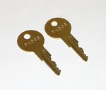 2 - PK556 Keys Fit Pollak Ignition Switches, Aerial Lift Work Platforms New. Price: $9.99.