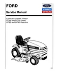 New Holland GT65, GT75 Diesel, GT85, GT95 Gas Lawn Garden Tractor Service Manual Brand. Price: $59.00.