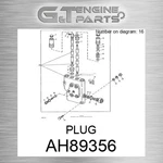AH89356 Plug Fits John Deere (surplus Open Box) New. Price: $92.54.