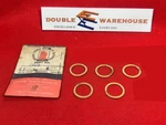 Nos Oem Tecumseh 29673 Cork Gasket Lot Of Five (5) Open. Price: $15.99.