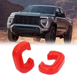 Red Front Tow Hooks Covers Only Compatible With Colorado Z71 ZR2 & Gmc New. Price: $30.64.