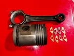 John Deere Connecting Rod And Piston B1770R B2381R W/ Extra Shims Used. Price: $79.99.