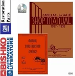 1937-1938 Cadillac All Models Fisher Body Factory Shop Service Manual Cd New. Price: $51.50.