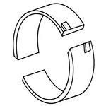 Single Connecting Rod Bearing CRK9N6211E-010 Fits Ford 2N 8N 120 Cid Gas Eng. New. Price: $21.99.