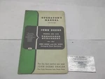 Operator's Manual For John Deere 516 Panbreaker Attachment ABG2000 2100 Inte Acceptable. Price: $17.00.