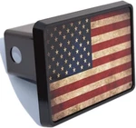 Rogue River Tactical Usa American Flag Trailer Hitch Cover Plug Patriotic Used. Price: $25.98.