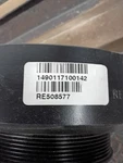 John Deere Crankshaft Pulley Damper Part # RE508577 Fits 4045 & 6068 New. Price: $230.00.