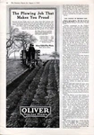 1918 Oliver Chilled Tractor Farm Agriculture Plow South Bend Equip Ad 6205 Used. Price: $21.95.