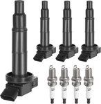Ignition Coil Pack & Spark Plugs For 2002-2010 Toyota Camry 2001-2008 RAV4 Scion New. Price: $100.99.