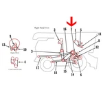 Belt - Cylinder Intermediate Shaft Fits John Deere 6600 6620 7720 8820 H113749 New. Price: $151.99.
