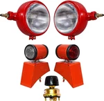 12V Massey Ferguson FE35 65 Tractor Head Lights Side Mudguard Bracket Switch New. Price: $117.00.
