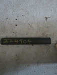 70224904 Allis Chalmers WD45 Differential Spider Gear Shaft New. Price: $38.00.