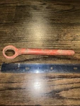 Vintage International Harvester 1-1/8 Box End Wrench 373942R1 Used. Price: $15.00.