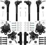 Boxi (set Of 10) Front Inner & Outer Tie Rod Ends + Upper Lower Ball... New. Price: $115.27.