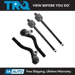 Trq Front Inner & Outer Tie Rod Set Fits Mercedes-benz New. Price: $79.95.