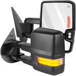 Tow Mirrors For 07-13 Chevy Silverado 1500 2500HD 3500 Power Heated Led Signal New. Price: $140.49.