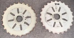 (2) International Harvester Lustran Corn Planter Plates C6-24 Used. Price: $9.99.