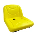 E-GY20496 Directfit Yellow High Back (15") Seat For John Deere E130, E140, +++ New. Price: $94.00.