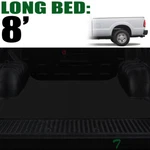 Topline 1999-2016 Ford F250/F350 8 Feet Rubber Truck Bed Trunk Mat Liner V2 New. Price: $100.00.