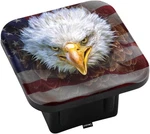 Swono Bald Eagle Rubber Hitch Covers Angry 2"X2" Inch, New. Price: $17.44.