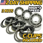 (3 Kits) Spindle Bearing Rebuild Fits Kubota RC72 76550-34110 76550-34510 New. Price: $99.99.