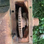 Farmall Rc Ih Tractor Belt Pulley Drive Assembly 6865DD Used. Price: $100.00.