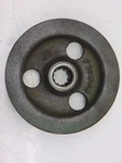 F1668R John Deere Generator Drive Pulley For 50, 60, 70, 520, 620, 720 Used. Price: $50.00.