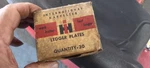 30 Nos International Harvester Ihc Brand Mower Guard Ledger Plates Old Box Used. Price: $50.00.