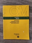 John Deere Hydraulic Lift Reel & Hydrostatic Drive Operators Manual Tractor Very. Price: $24.95.