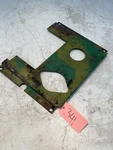 1966 Oliver 1650 Gas Tractor Center Transmission Floor Plate Foot Panel Used. Price: $50.00.