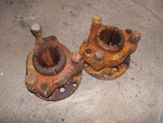 1948 John Deere Jd Tractor Bolt Mount Rear Splined Axle Wheel Hubs Collars Used. Price: $649.95.