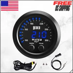 Universal 52MM Water Temperature Gauge W/ Alarm & 1/8 Npt Sensor Blue 100-300F New. Price: $31.63.