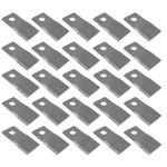 Qty 25: Disc Mower Blade Fits Case/international Harvester Replaces 86625668 New. Price: $79.99.
