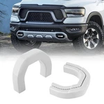 Techpicco Front Tow Hooks Covers For Ram 1500 2019-2026, Hitch White New. Price: $33.96.