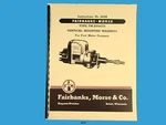 Fairbanks Morse Instruct & Parts Manual Ford FM-XV4C73 Magnetos *413 Like. Price: $17.50.
