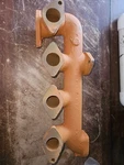 New Oem Case Cnh Diesel Exhaust Manifold With Gaskets 470 570 480B 580B. Price: $224.99.