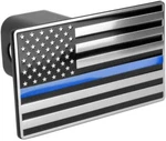 Everhitch American Flag Cover With Blue Line (fits 2.5" Receiver) New. Price: $24.99.