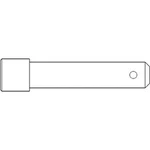 R26609 Front Pull Arm Pin Fits John Deere 3010 3020 4000 4010 Std 4320 New. Price: $26.99.