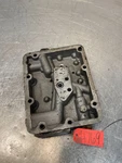 Massey Ferguson 2775 Tractor Right Hydraulic Pump Housing Plate 1627745M1 Used. Price: $70.00.