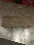(H168R) John Deere Tractor Radiator Side. Used. Price: $20.00.
