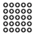 (25) Starter Motor Drive Gears Fits John Deere M150236 M83184 Small Engines New. Price: $33.99.