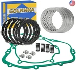Clutch Kit & Frction Steel Plates Gasket For Kawasaki KX80 KX85 KX100 New. Price: $93.50.