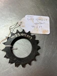 WSS104017 Sprocket X Teeth 1-5/8" Bore New. Price: $20.99.